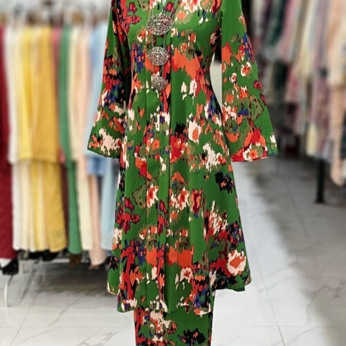 KEBAYA LABUH ZUBAIDAH GREEN