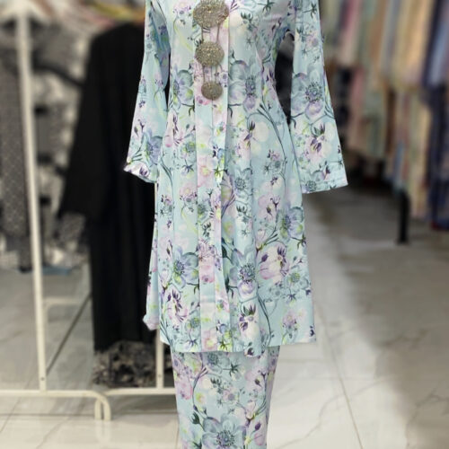 KEBAYA LABUH DANG ANUM BABY BLUE