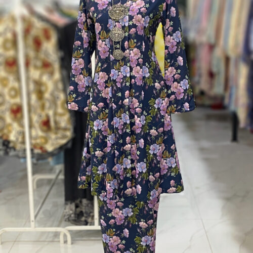 KEBAYA LABUH DANG ANUM DARK BLUE