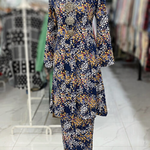 KEBAYA LABUH DANG ANUM DARK BLUE