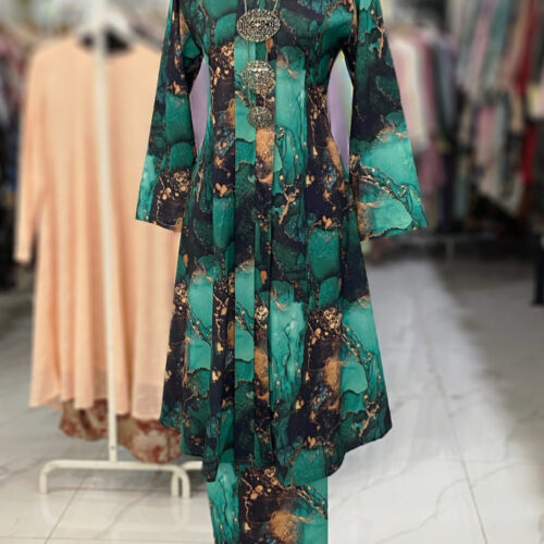 KEBAYA LABUH ZUBAIDAH GREEN