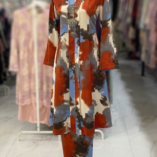 KEBAYA LABUH ZUBAIDAH RED