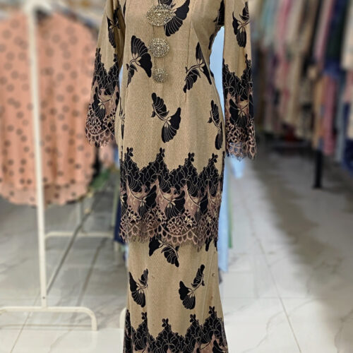 BAINON KURUNG LACE PREMIUM NUDE