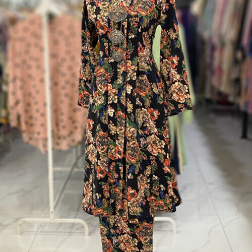 KEBAYA LABUH ZUBAIDAH BLACK