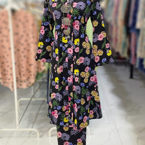 KEBAYA LABUH ZUBAIDAH BLACK
