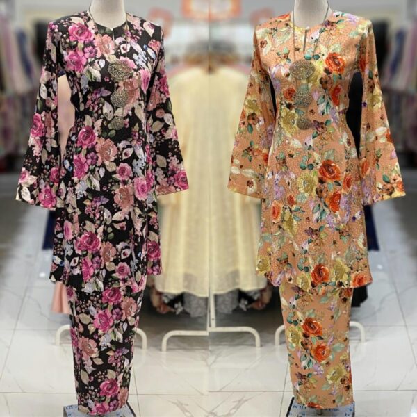 MELOR KURUNG RIAU JACQUARD SILK