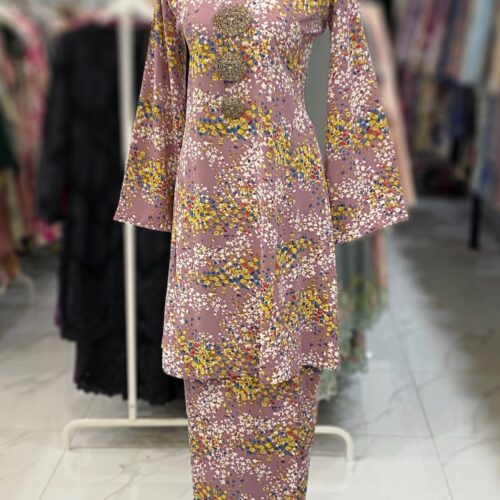 MELOR KURUNG RIAU CREPE BELACAN