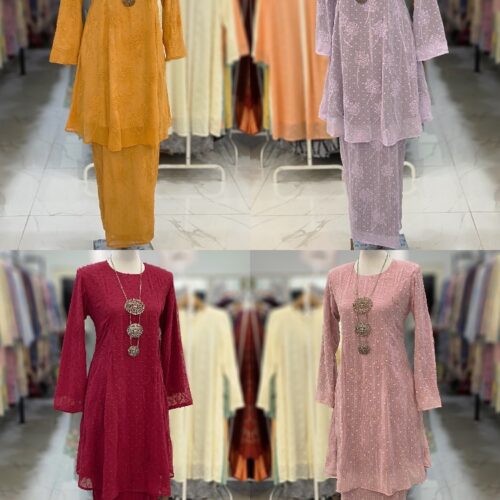 CAMELIA KURUNG PREMIUM CHIFFON 1