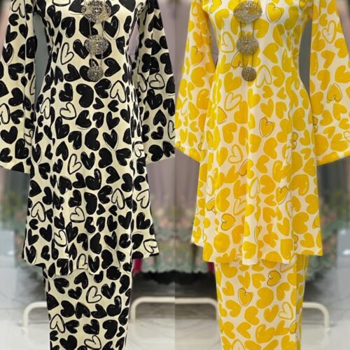 MELOR KURUNG RIAU CREPE LOVE