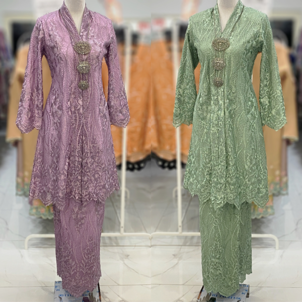 KEBAYA LABUH DANG ANUM CHIFFON 5