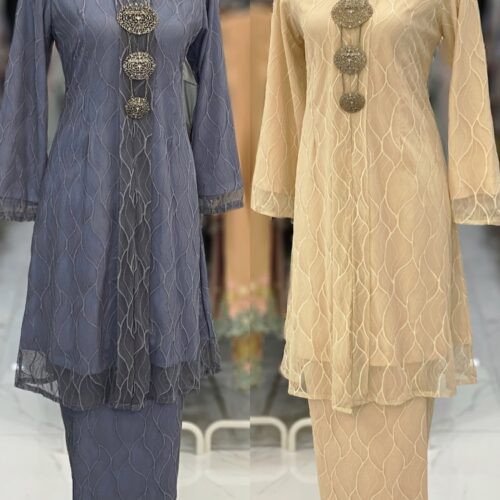 KEBAYA LABUH DANG ANUM LACE PREMIUM