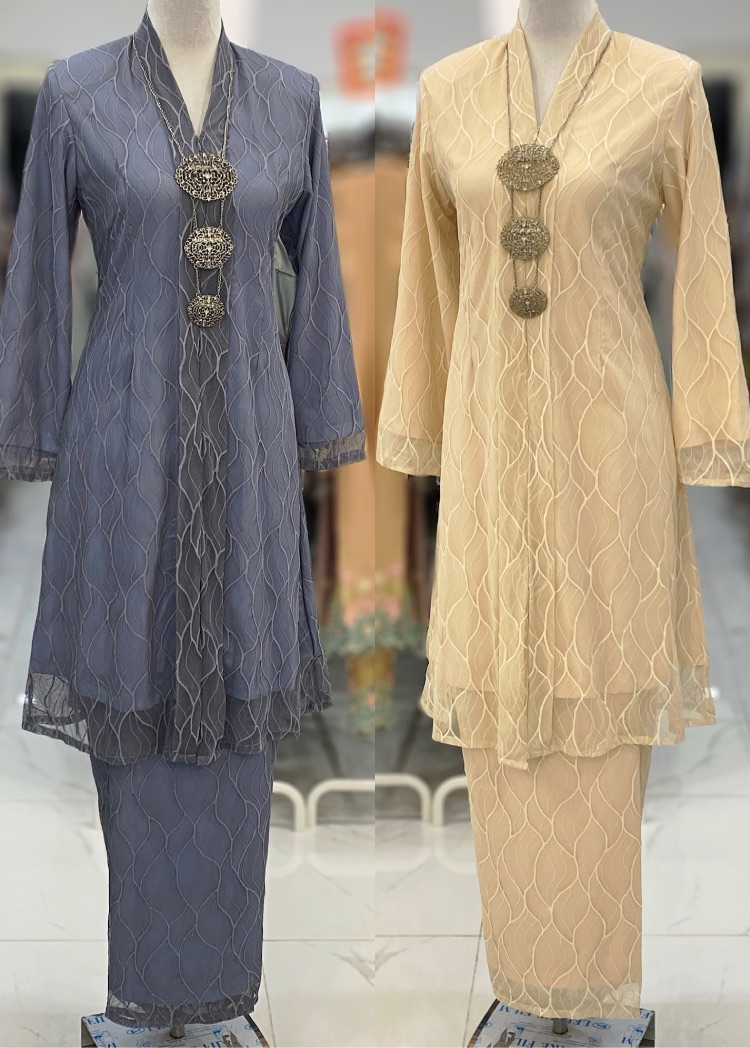 KEBAYA LABUH DANG ANUM LACE PREMIUM Apple couture