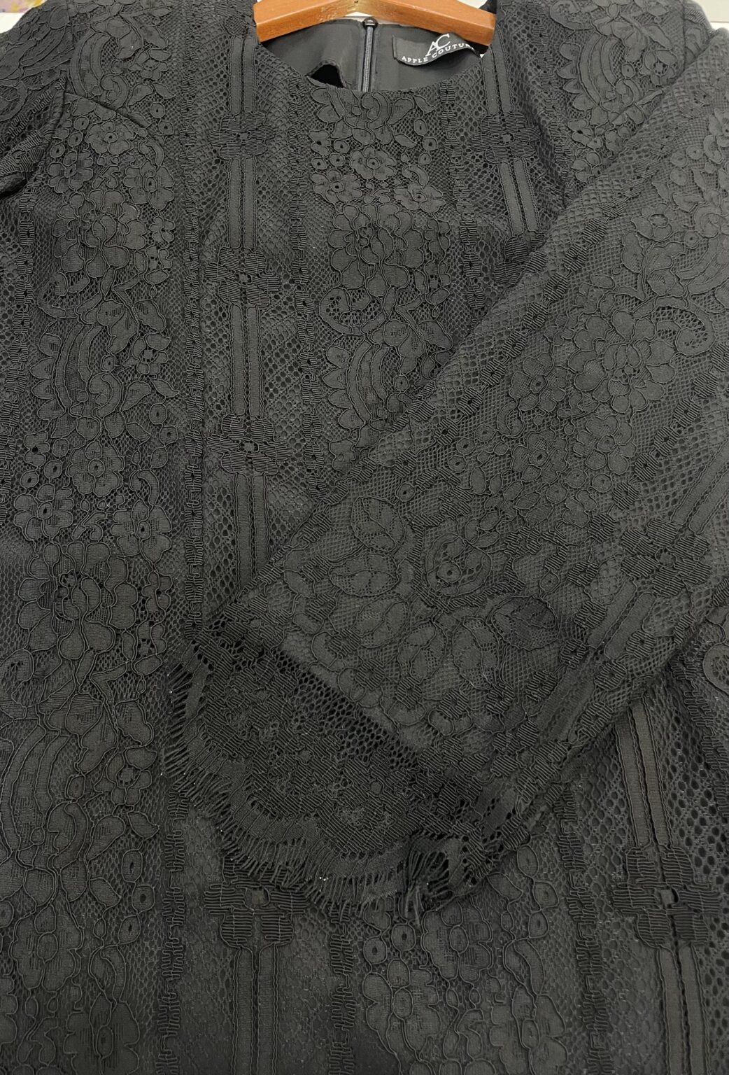 BAINON KURUNG LACE PREMIUM BLACK - Image 3
