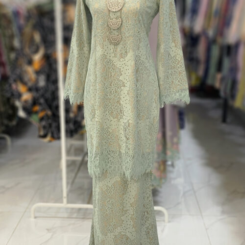 BAINON KURUNG LACE PREMIUM MINT