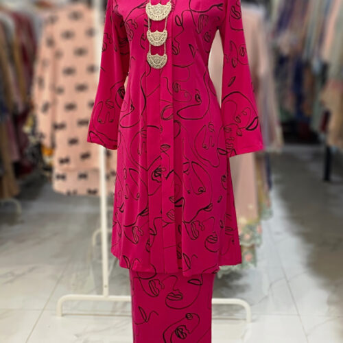 KEBAYA LABUH DANG ANUM PINK