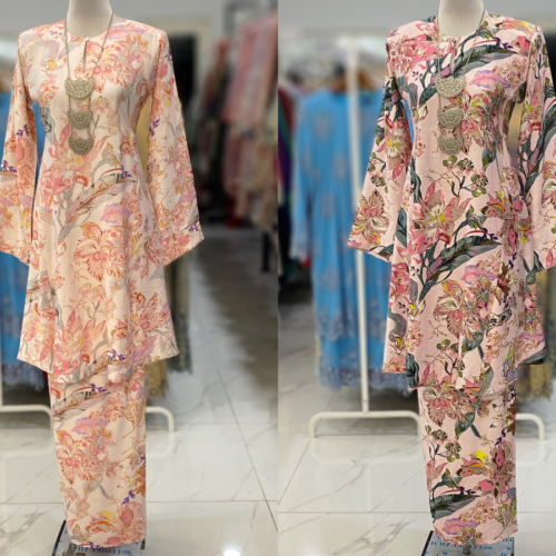 MELOR KURUNG RIAU MIX COTTON LINEN