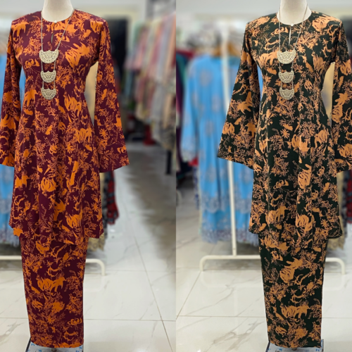 MELOR KURUNG RIAU CREPE