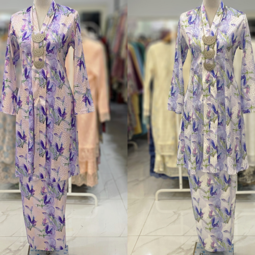 KEBAYA LABUH DANG ANUM JAQUARD SILK