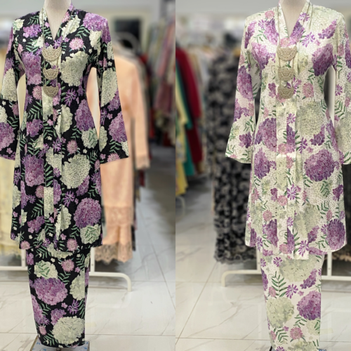 KEBAYA LABUH DANG ANUM JAQUARD SILK