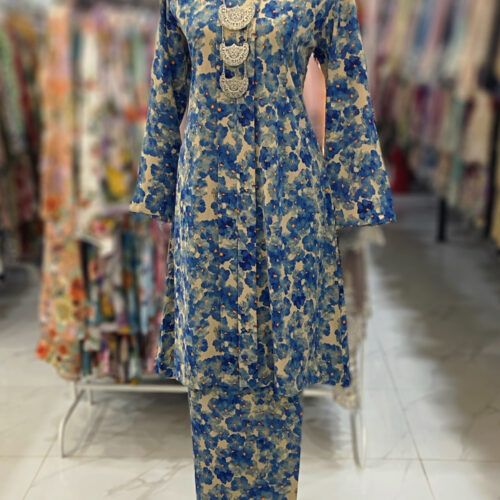 KEBAYA LABUH DANG ANUM BLUE