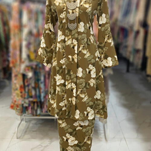 KEBAYA LABUH DANG ANUM OLIVE
