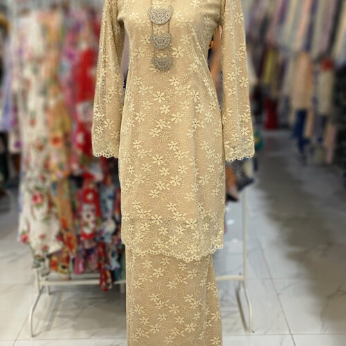 BAINON KURUNG LACE PREMIUM NUDE