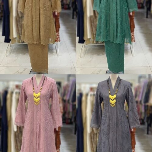 KEBAYA LABUH DANG ANUM SOFT ORGANZA