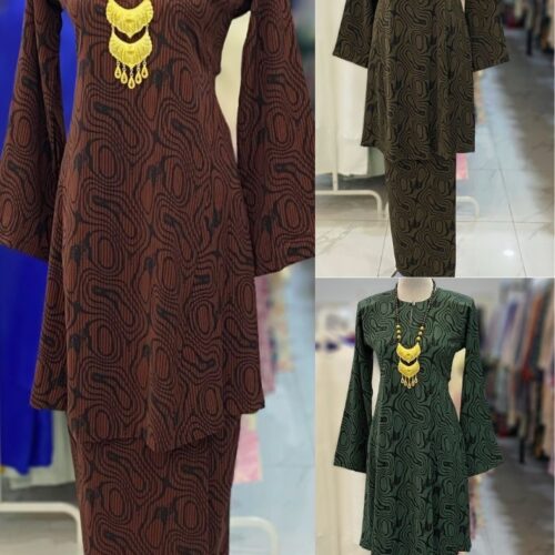 MELOR KURUNG RIAU CREPE