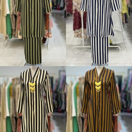 KEBAYA LABUH DANG ANUM STRIPES