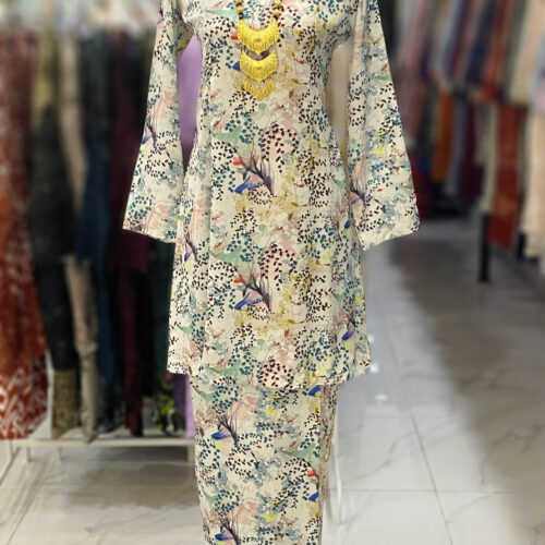 CAMELIA KURUNG PREMIUM CREPE FLORAL