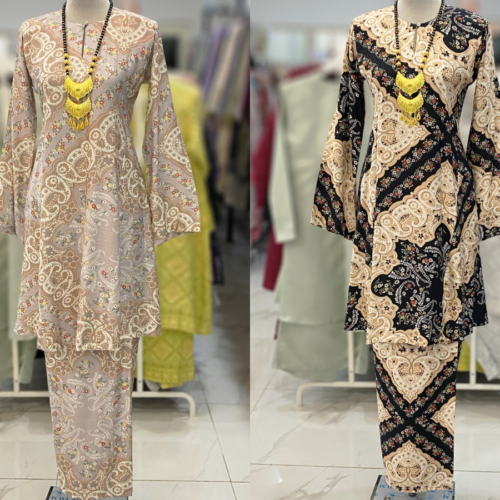 MELOR KURUNG RIAU MIX COTTON LINEN