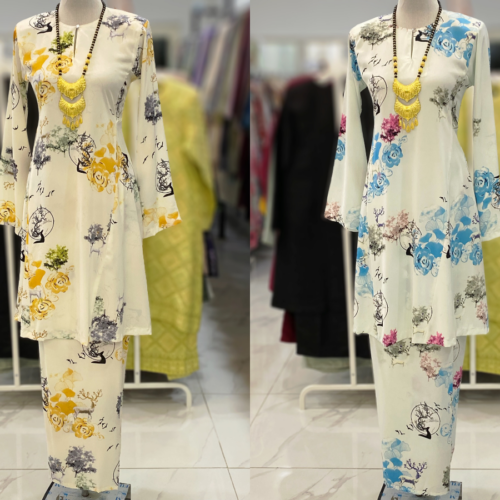 MELOR KURUNG RIAU CREPE