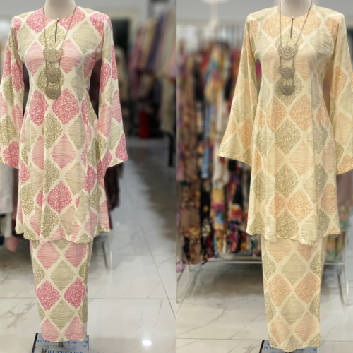 MELOR KURUNG RIAU MIX COTTON LINEN