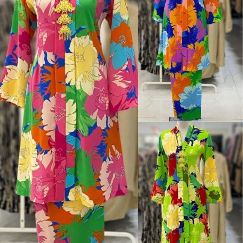 KEBAYA LABUH DANG ANUM FLORAL