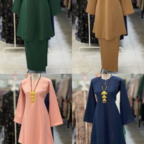 MELOR KURUNG RIAU SAKURA CREPE