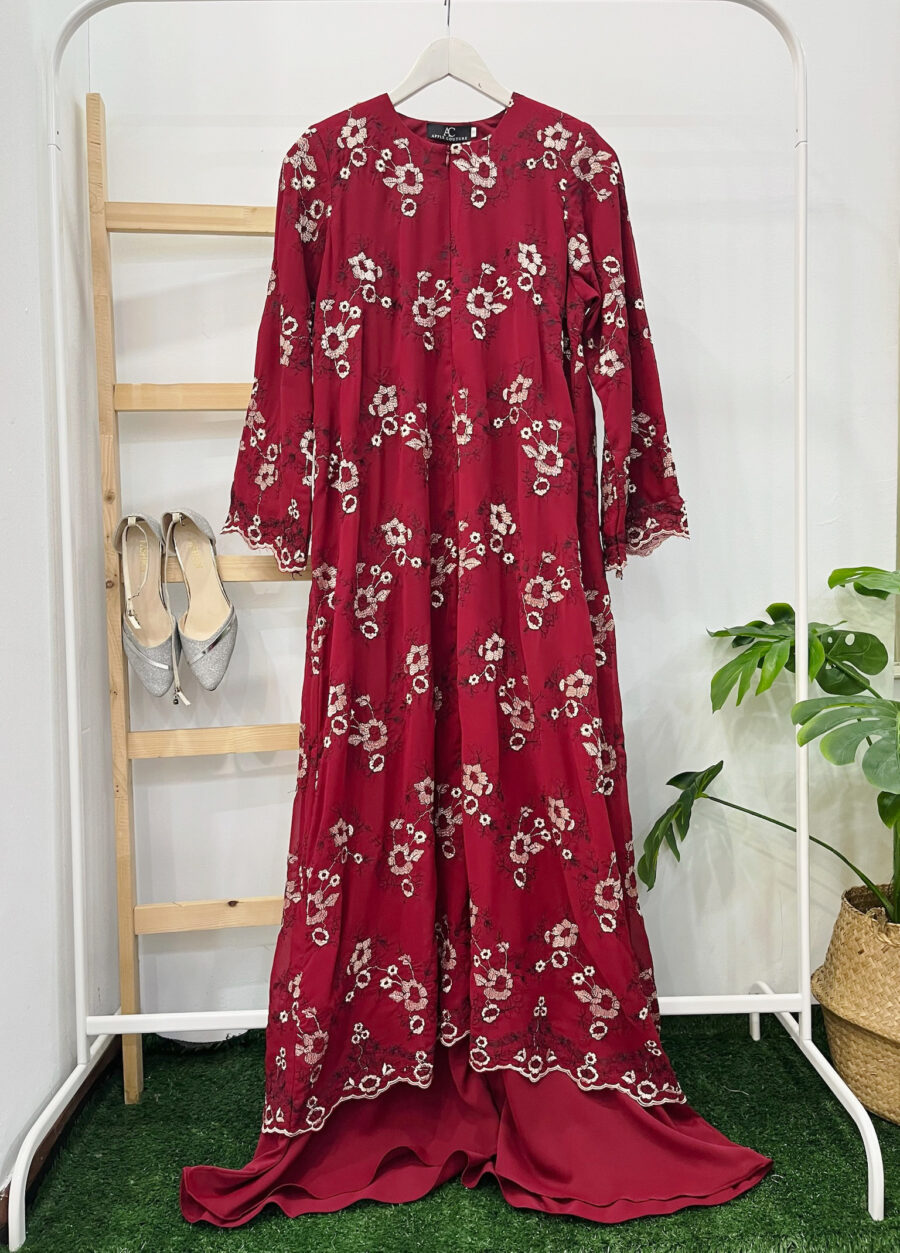 YARA ABAYA CHIFFON SULAM - Image 3