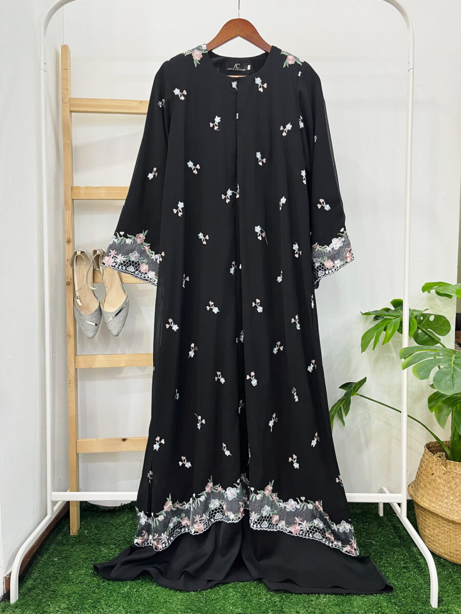 YARA ABAYA CHIFFON SULAM - Image 4
