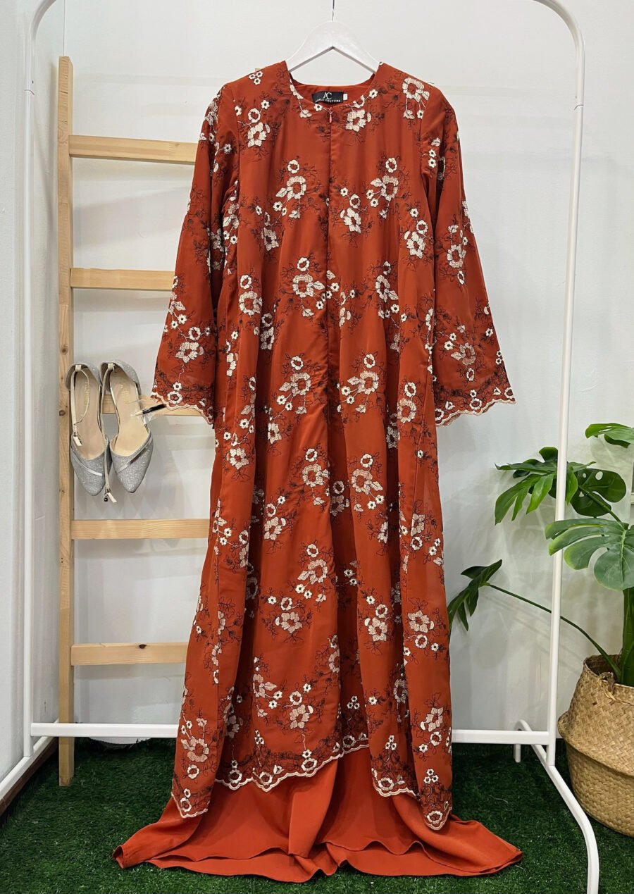 YARA ABAYA CHIFFON SULAM - Image 4