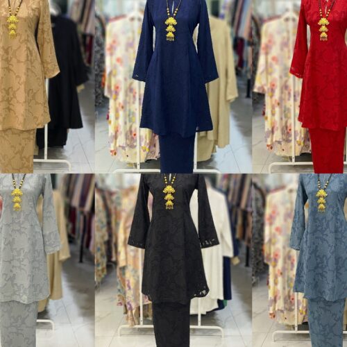 CAMELIA KURUNG PREMIUM CHIFFON FLORAL