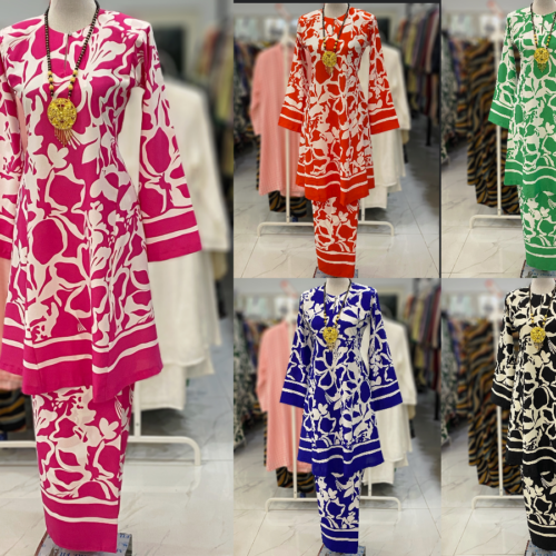 MELOR KURUNG RIAU CREPE