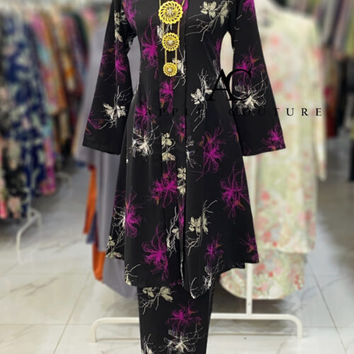 KEBAYA LABUH DANG ANUM BLACK PINK