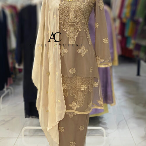 CAMELIA KURUNG PREMIUM LACE BROWN