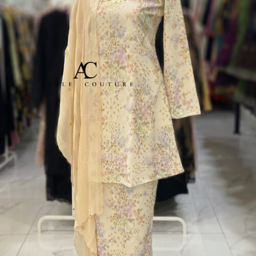 CAMELIA KURUNG LINING COTTON SULAM SOFT PURPLE