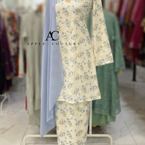CAMELIA KURUNG LINING COTTON SULAM BLUE