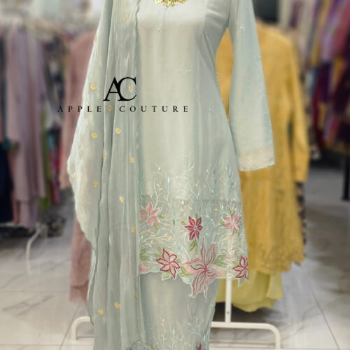 CAMELIA KURUNG PREMIUM ORGANZA MINT