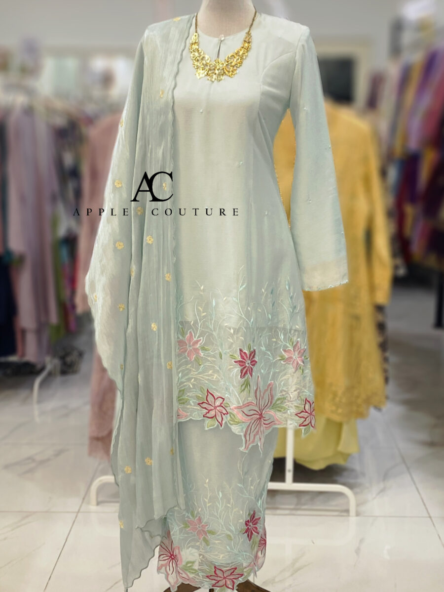 CAMELIA KURUNG PREMIUM ORGANZA MINT
