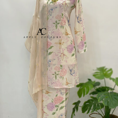 CAMELIA KURUNG PRINTED CHIFFON
