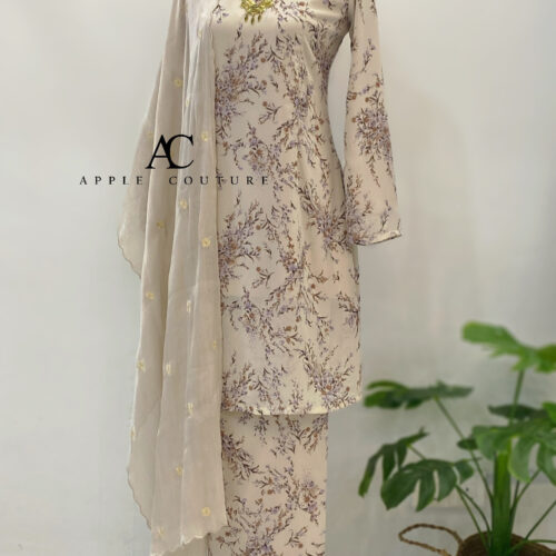 CAMELIA KURUNG PRINTED CHIFFON