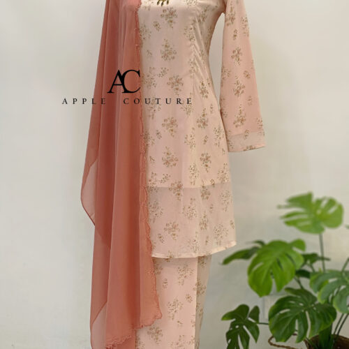 CAMELIA KURUNG PRINTED CHIFFON
