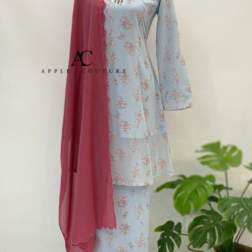 CAMELIA KURUNG PRINTED CHIFFON